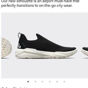 Black Slip-On Sneakers